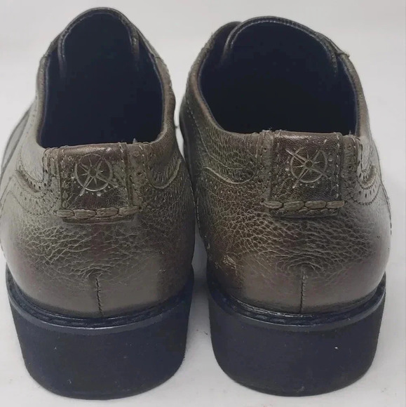 Bussola Liverpool Libby Oxford Shoes Khaki Womens Size 36 US 5.5 Slip On Loafers - Picture 7 of 11